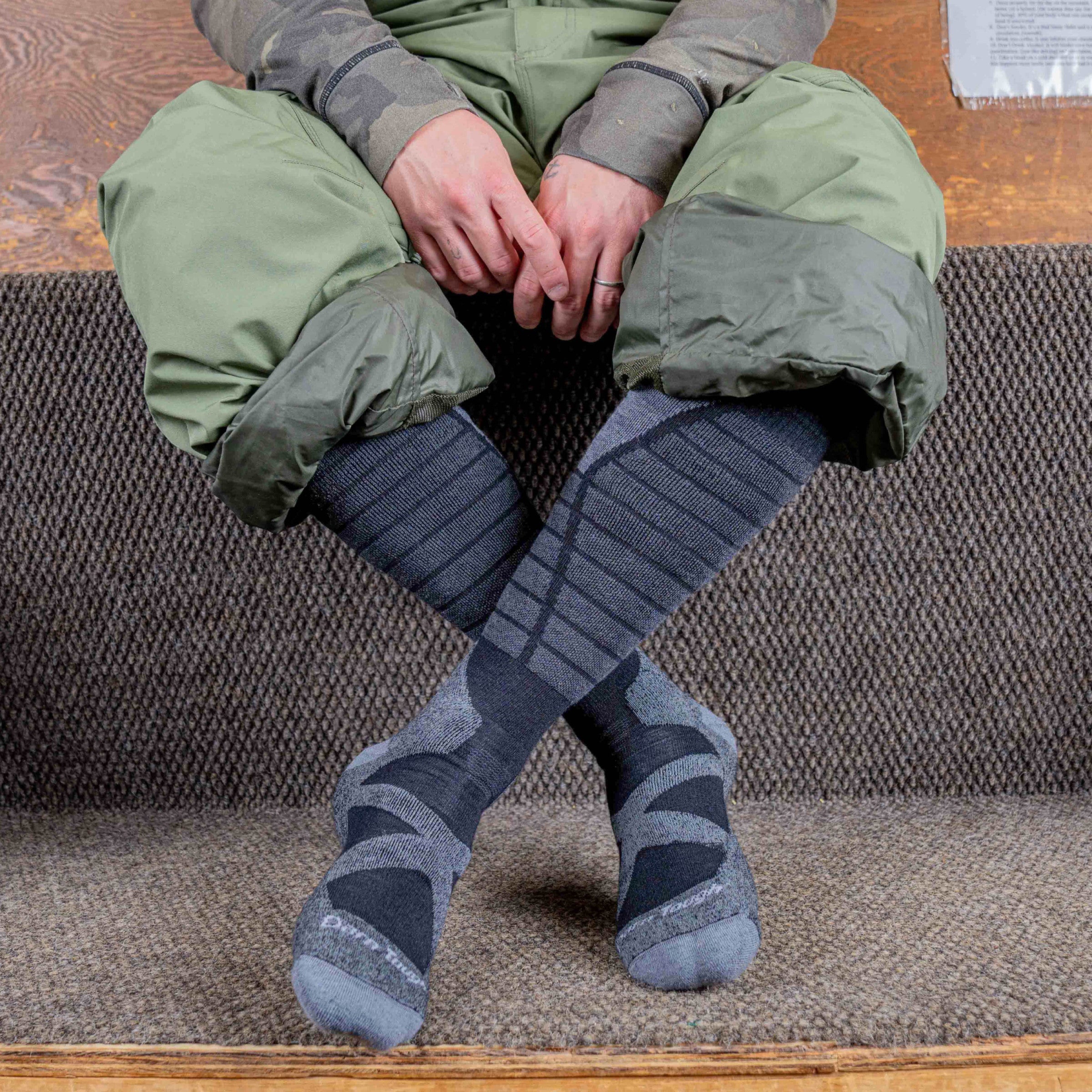 Chaussettes de ski et de snowboard Edge pour hommes, hautes, moyennes - Dernière chance