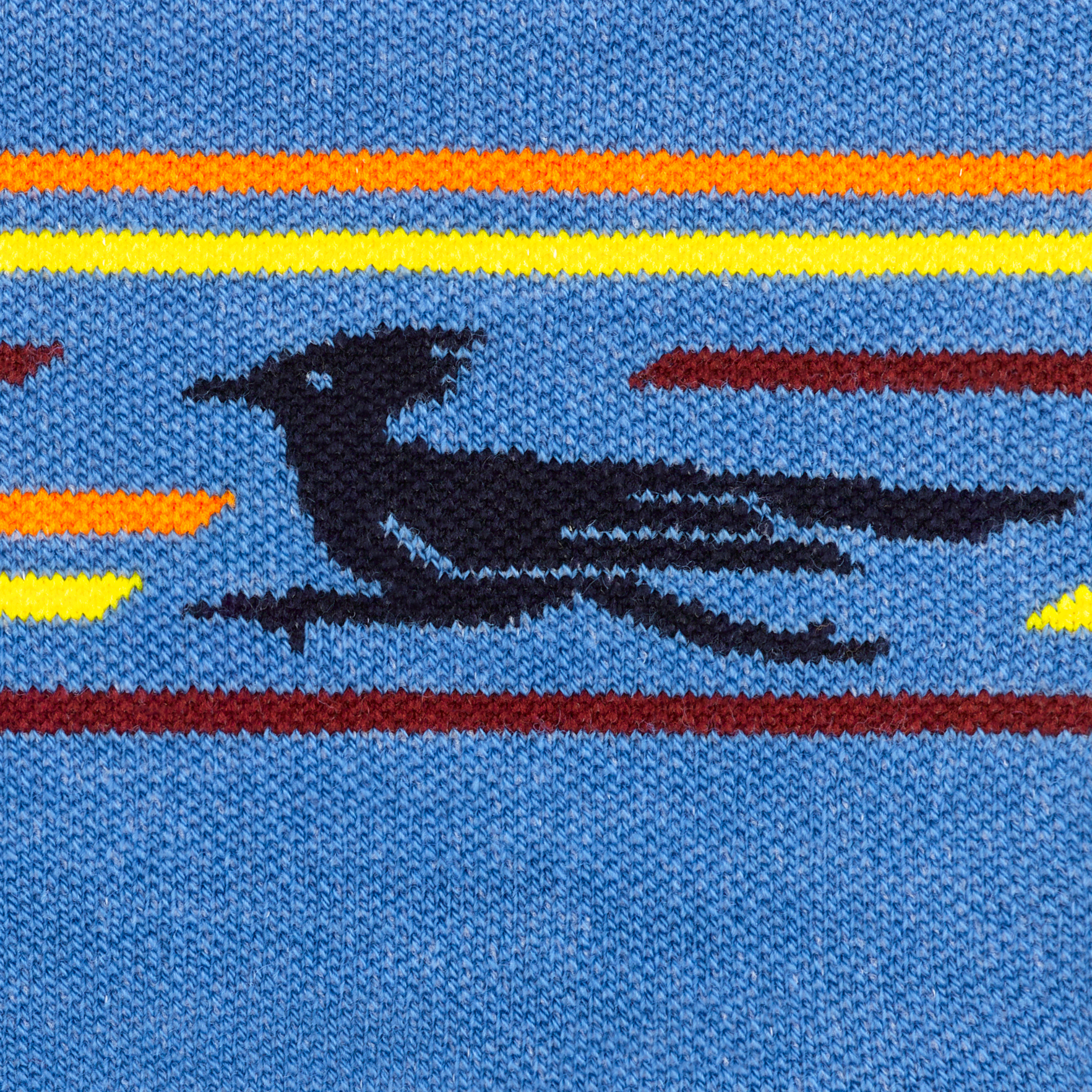 Call out detail image of the of the 1062 Surf front side roadrunner bird