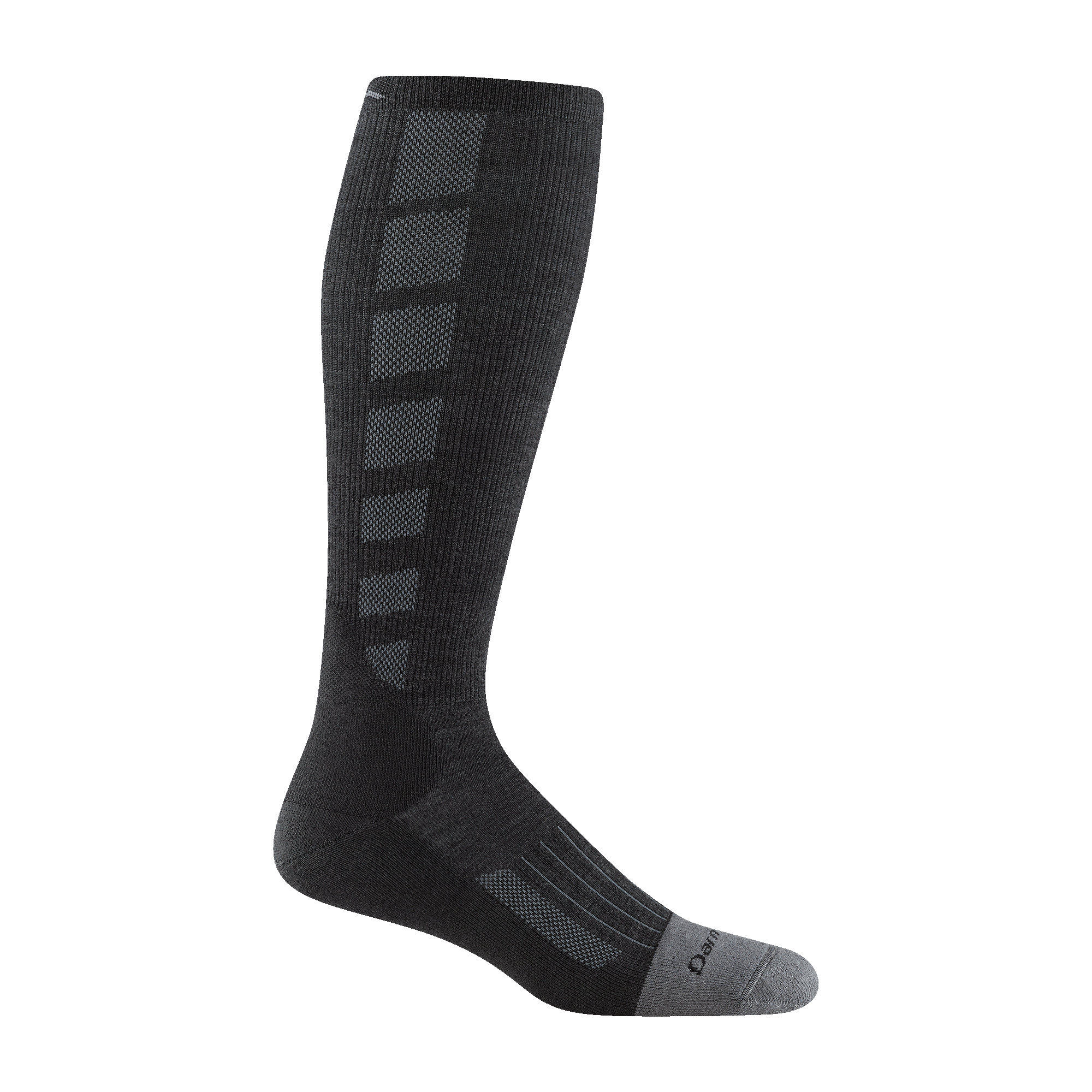 2213 Men's Stanley K OTC featuring a gray full cushion toe with a black body 