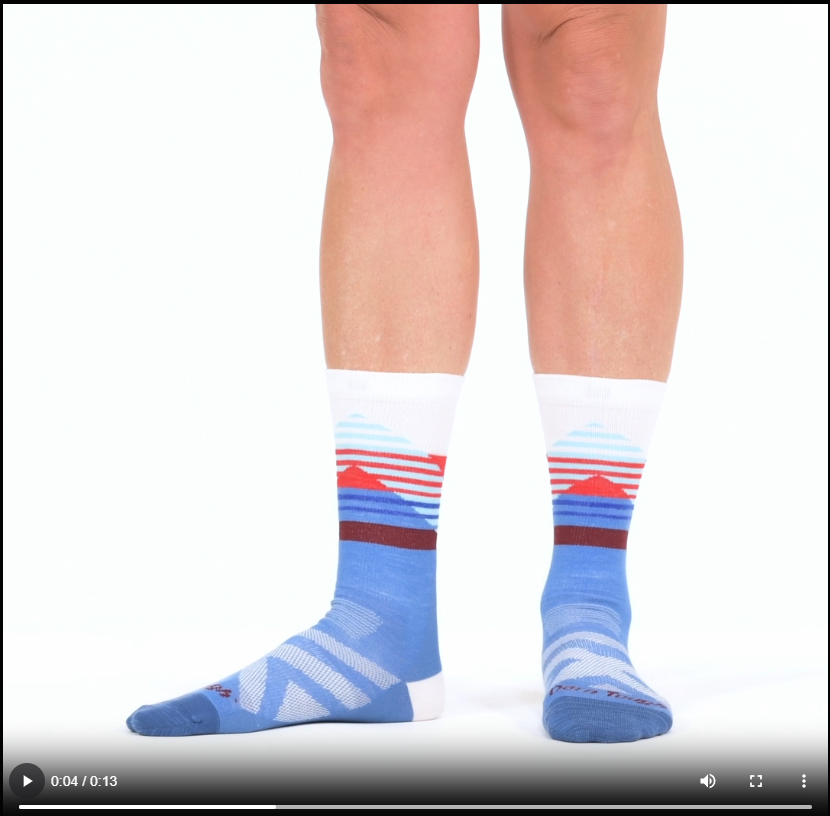 Chaussettes montantes légères de ski et snowboard Lillehammer Nordic pour femme