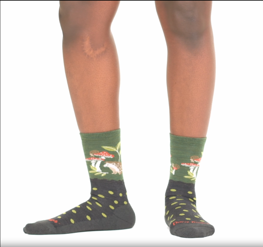 Women's Wild Life Crew Lightweight Lifestyle Socks